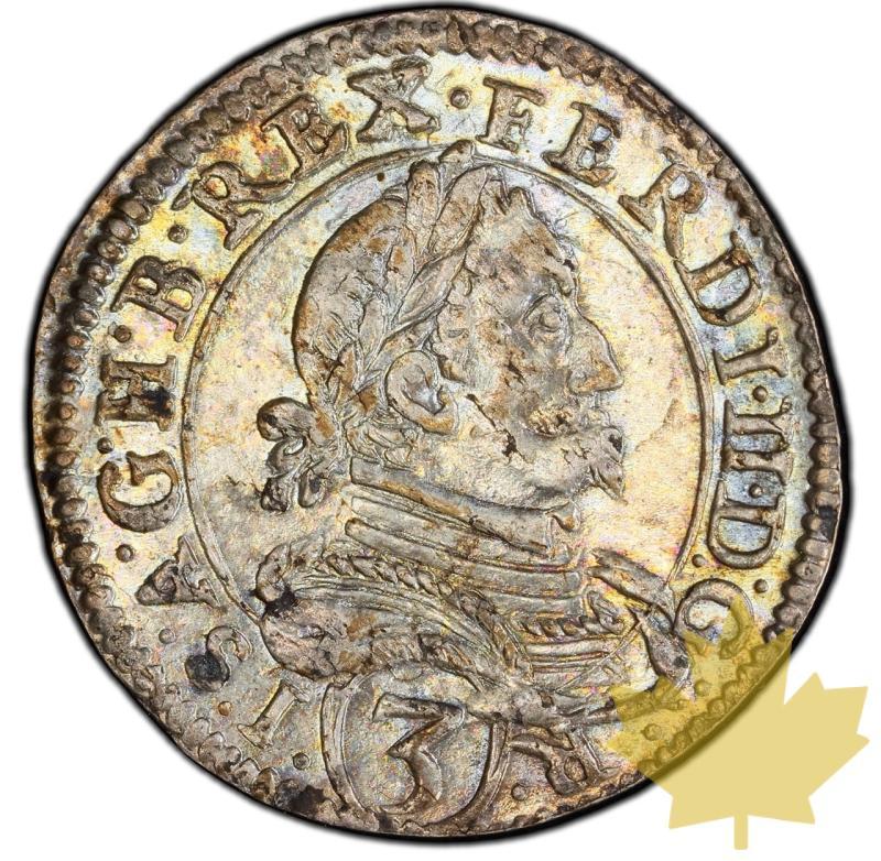 AUSTRIA-1630-3 KREUZER-FERDINAND II-MS63 - 20231005104224_AUTRICHE-1630-3KREUZER-a.jpeg
