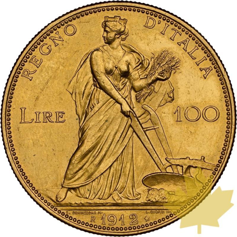 ITALIE-1912R-100 LIRE-VICTOR EMMANUEL III-NGC MS62 - 20231012160357_ITALIE-1912R-100LIRE-r.jpeg