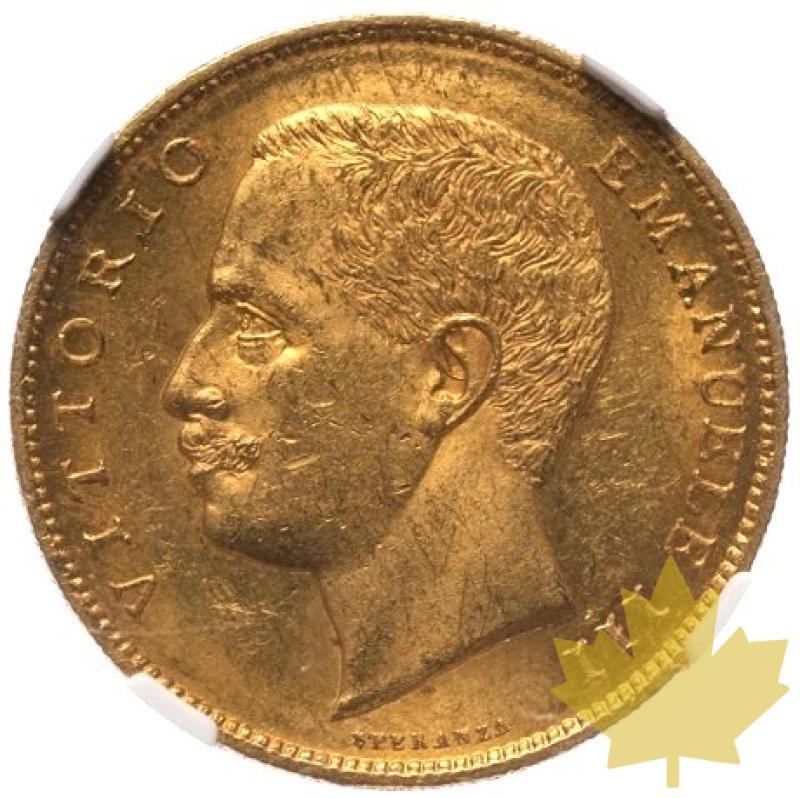 ITALIA-1903R-20 LIRE-VITTORIO EMMANUELE III-NGC MS63 - 20231013100345_ITALIE-1903-20LIRE-a.jpeg