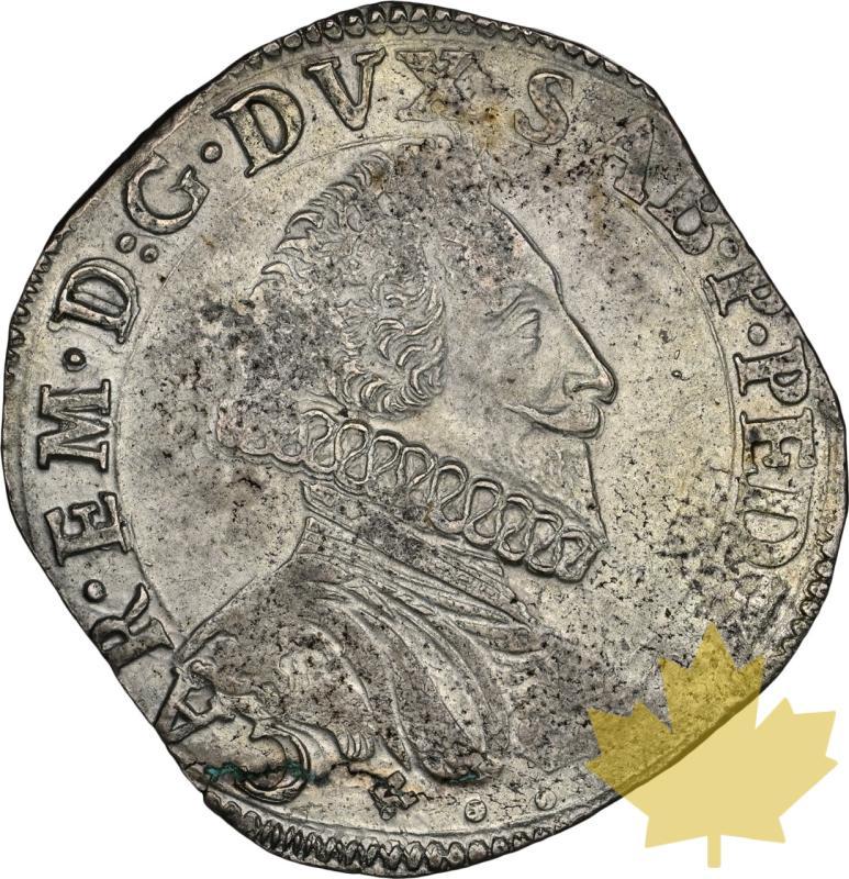 ITALIA-1625-2 FIORINI-CHARLES EMMANUEL I-NGC MS62 - 20231103132850_Italie-1625-2fiori-a.jpeg
