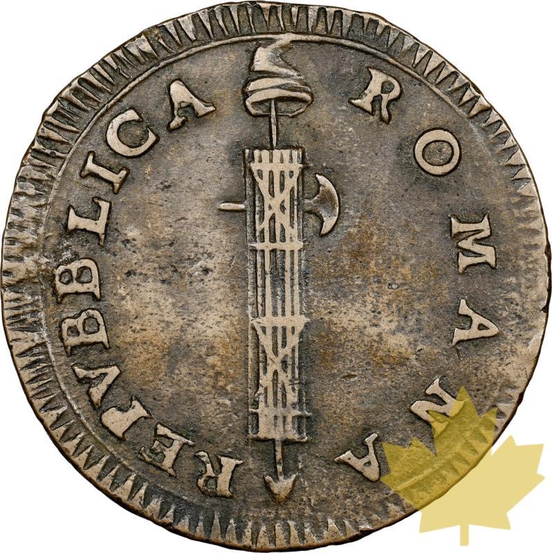 ITALIA-1798-2 BAIOCCHI-REPUBBLICA ROMANA-NGC XF 40 BN - 20231103142643_Italie-1798-2baiochi-a.jpeg
