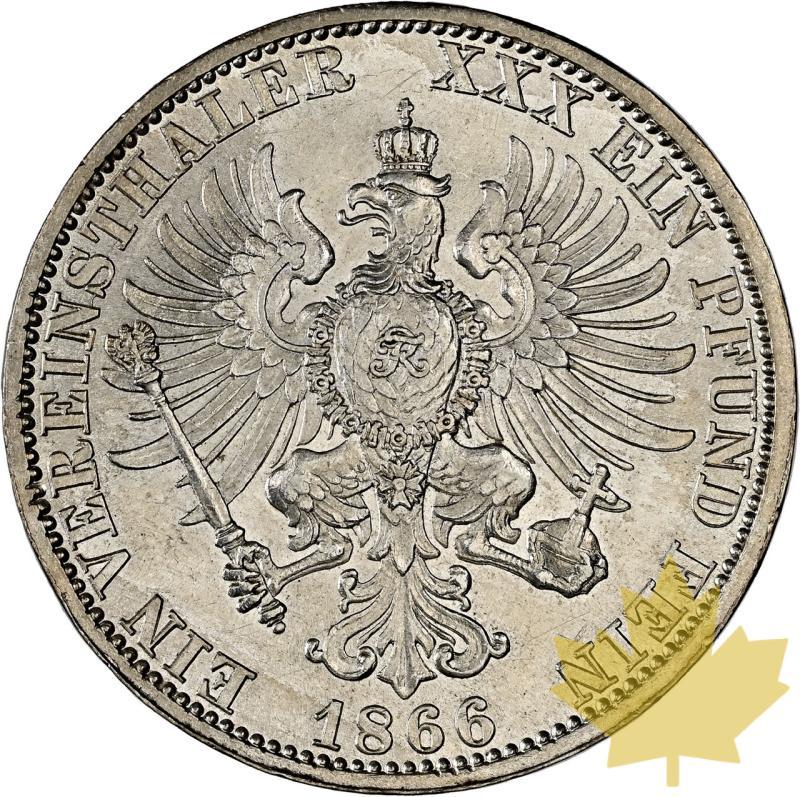 GERMANIA-1866-A-TALER-WILLIAM I-MS62 - 20231122115507_ALLEMAGNE-1866-A-TALER-r.jpeg