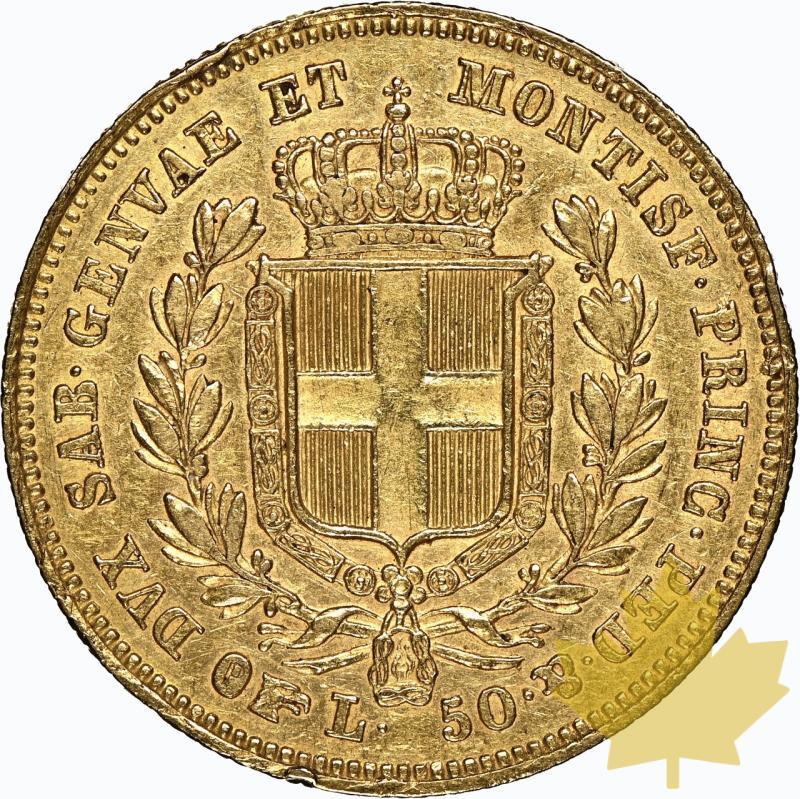ITALIA-1836-50 LIRE-Carlo Alberto-NGC AU50 - 20231123142225_ITALIE-1836-50LIRE-r.jpeg