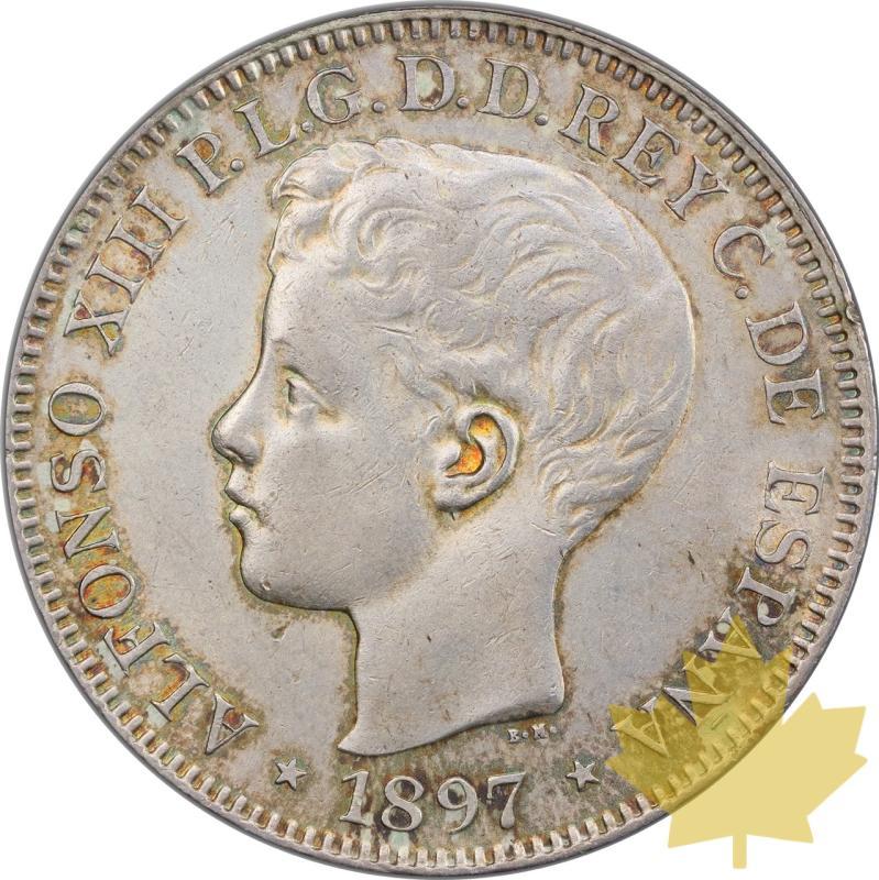 PHILIPPINES-1897-SG V-PESO-ALFONSO XIII-PCGS AU55 - 20240116155356_ESPAGNE-1897-PESO-a.jpeg