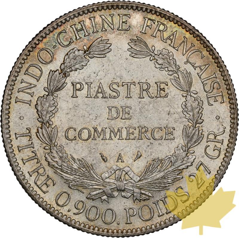 INDOCHINA FRANCESE-1926A-1 PIASTRE-NGC MS61 - 20240117093417_INDOCHINEFRANCAISE-1926A-r.jpeg