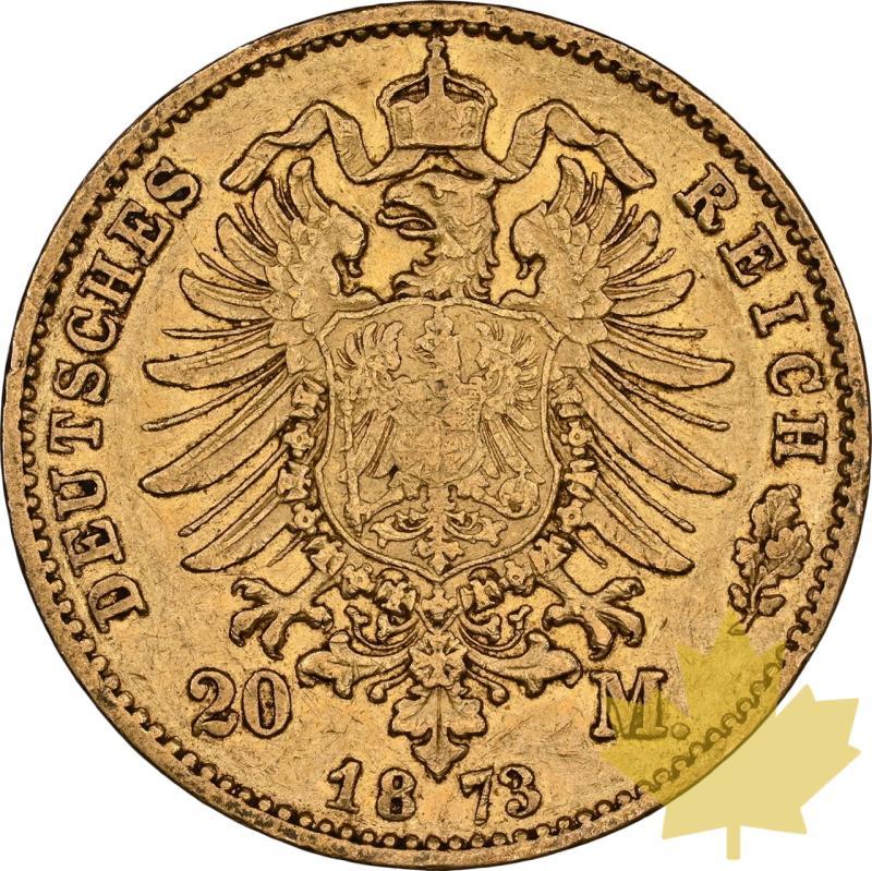 ALLEMAGNE-1873-D-20 MARK-LOUIS II-NGC AU50 - 20240117101639_ALLEMAGNE-1873-D-20MARK-r.jpeg