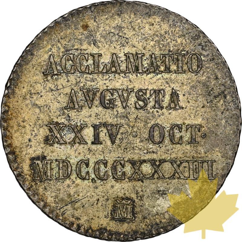 SPAGNA-1833-1/2 REAL MEDAGLIA-ISABEL II-NGC AU58 - 20240117111329_ESPAGNE-1833-12REAL-r.jpeg