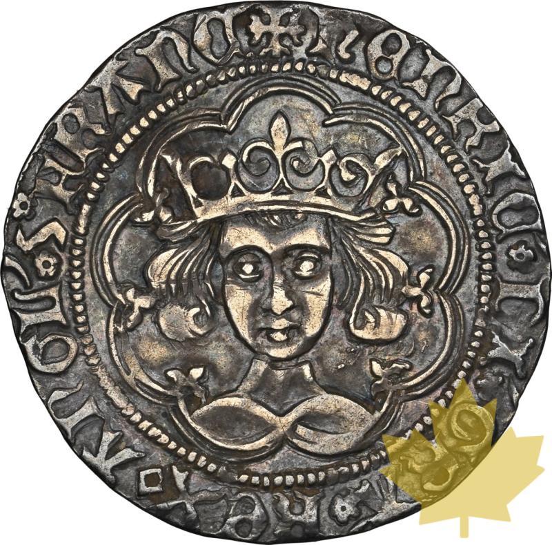 REGNO UNITO-1430-1431-Groat 4 Pence-HENRI VI-NGC AU53 - 20240117112356_ROYAUMEUNI-1430-1431-4P-a.jpeg