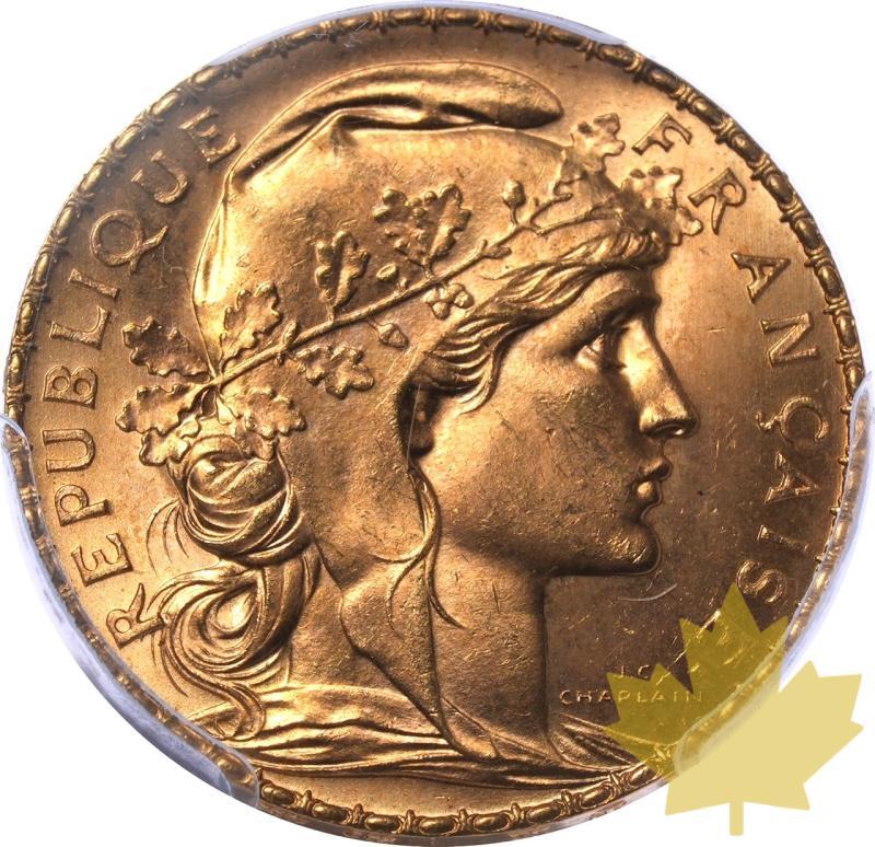 FRANCE-1907-20 FRANCS-COQ-PCGS MS66 - 20240117114702_france-1907-20-francs-a.jpeg