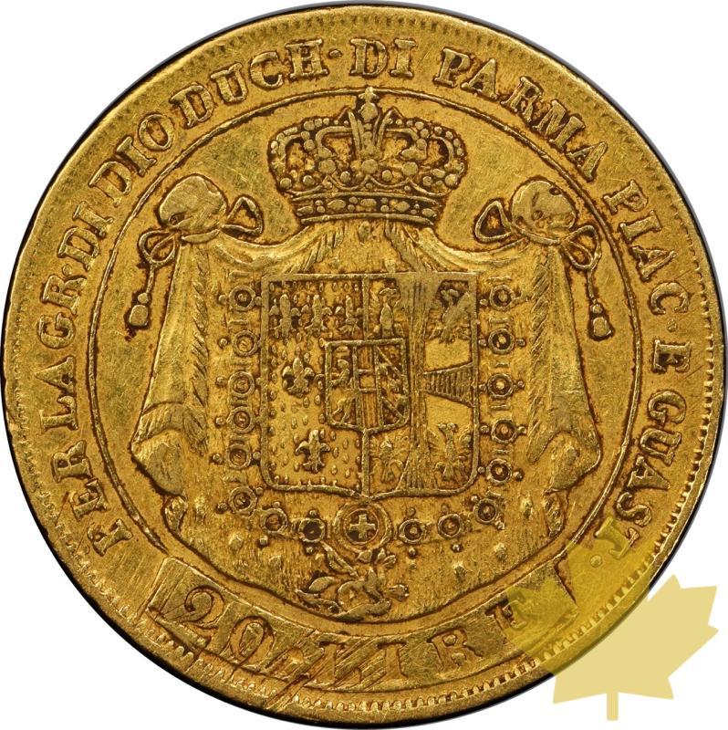 ITALIA-1815-20 LIRE-MARIA LUIGIA-PCGS XF45 - 20240213161648_ITALIE-1815-20LIRE-MARIA-r.jpeg
