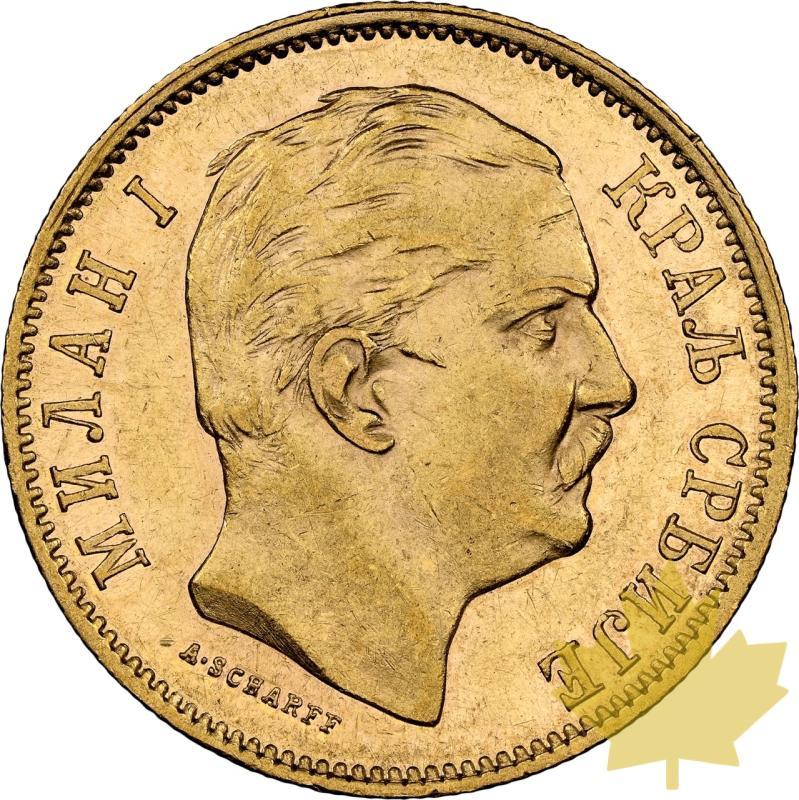 SERBIE-1882-V-10 DINARA-MILAN I-NGC MS61 - 20240312162609_SERBIE-1882-V-10DINARA-a.jpeg