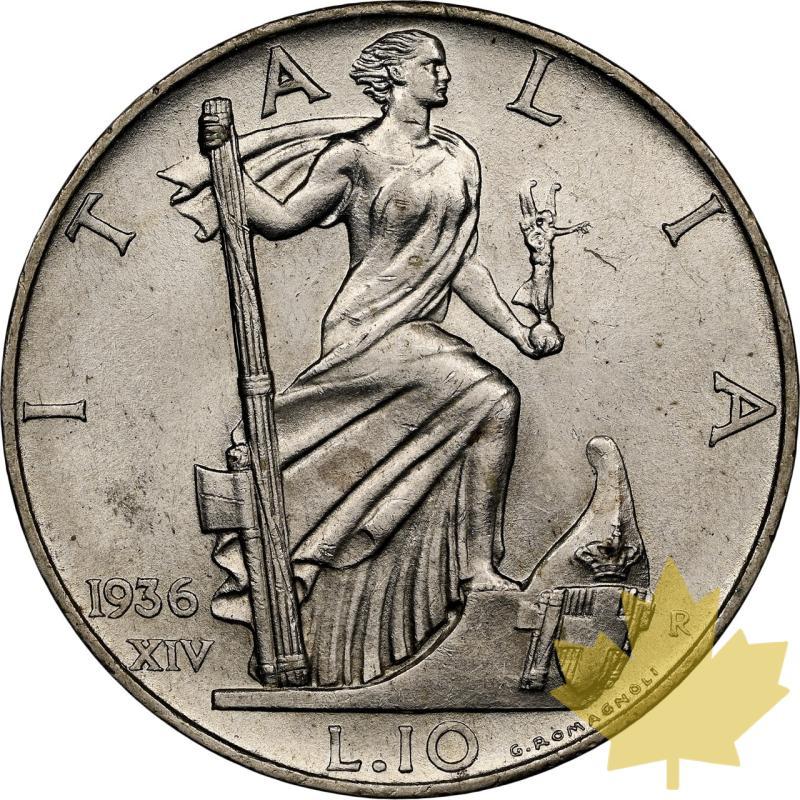 ITALIE-1936-R-10 LIRE-VICTOR EMMANUEL III-NGC MS63 - 20240313092718_ITALIE-1936-R-10LIRE-VE-III-r.jpeg