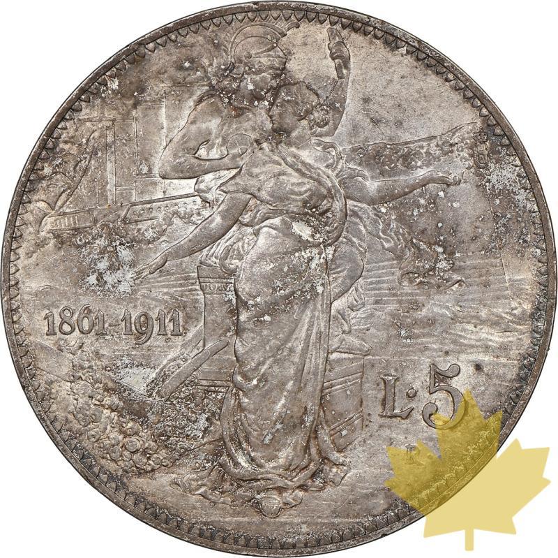 ITALIA-1911-R-5 LIRE-Vittorio Emanuele III-NGC MS62 - 20240314084957_ITALIE-1911-R-5LIRE-VE-r.jpeg