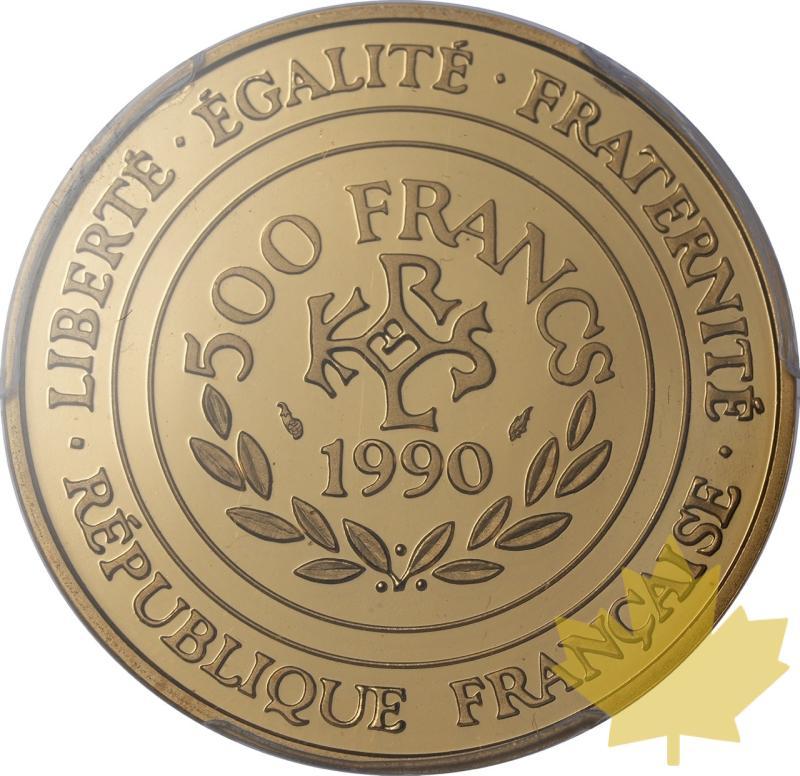 FRANCE-1990-500 FRANCS-CHARLEMAGNE-PCGS PR69DCAM - 20240321111157_FRANCE-1990-500FRANCS-r.jpeg