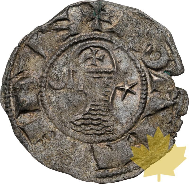 CRUSADER-1163-1201-DENIER-ANTIOCH BOHEMOND III-NGC AU55 - 20240405144129_CRUSADERS-1163-DENIER-a.jpeg