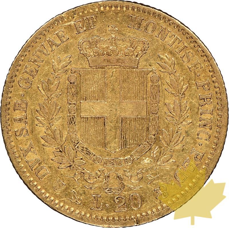 ITALIA-1851-20 LIRE-VITTORIO EMANUELE II-NGC XF40 - 20240405160645_ITALIE-1851-20LIRE-r.jpeg