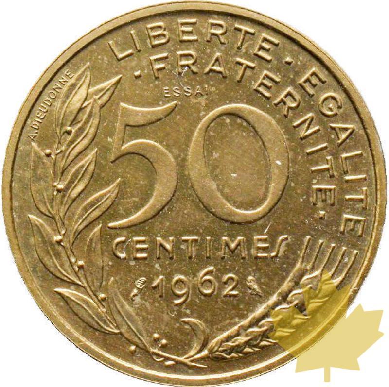 FRANCE-1962-50 CENTIMES-ESSAI PIEFORT-PCGS SP64 - 20240408134734_FRANCE-1962-50CENT-r.jpg