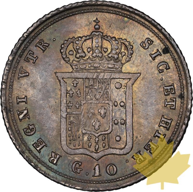 ITALY-1841-10 GRANA-FERDINAND II-NGC AU58 - 20240419142536_ITALIE-1841-10GRANA-r.jpeg