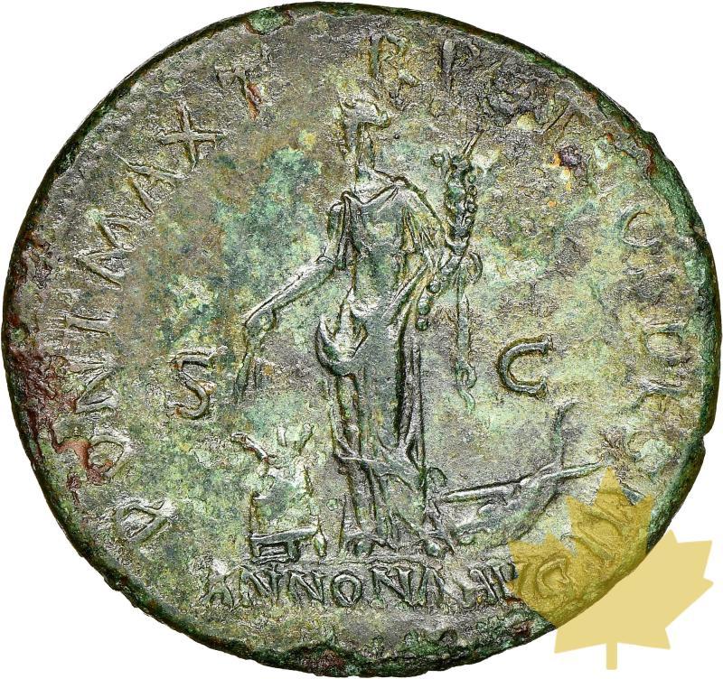 IMPERO ROMANO-117-138-DUPONDIUS-ADRIANO-NGC XF 5/5-2/5 - 20240607091616_2105347-010R.JPG