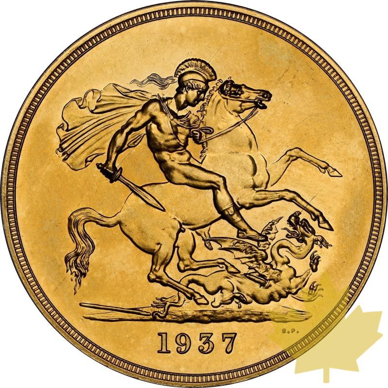 REGNO UNITO-1937-5 SOUVERAINS-GEORGES VI-NGC PF62 - 20240708104935_ROYAUMEUNI-1937-5SOUV-r.jpeg