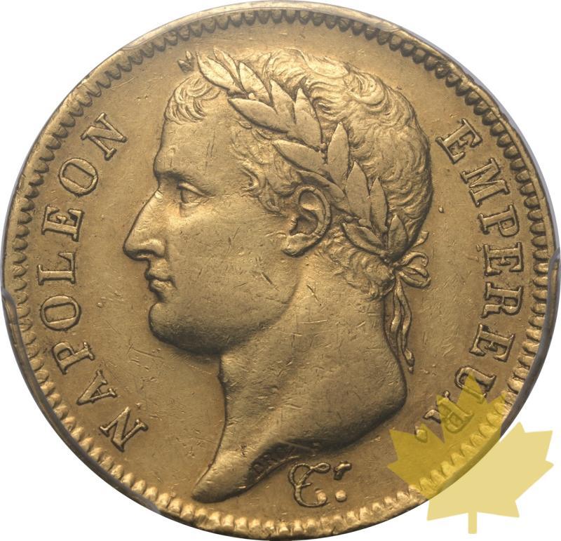 FRANCE-1808-M-40 FRANCS-NAPOLEON-PCGS XF45 - 20240708111659_FRANCE-1808-M-40FR-a.jpeg