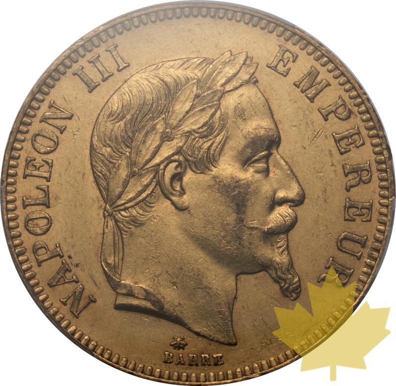 FRANCE-1868-A-100 FRANCS-NAPOLEON III-PCGS AU58 - 20240708141808_FRANCE-1868-A-100FR-a.jpeg