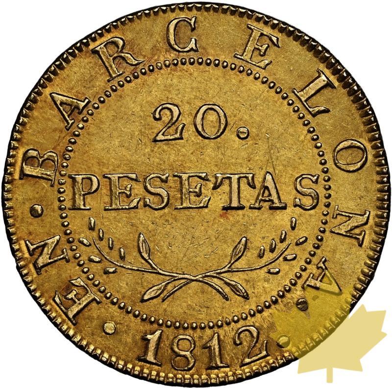 SPAIN-1812-20 PESETAS-JOSEPH NAPOLEON-NGC MS61 - 20241009105458_ESPAGNE-1812-20PESETAS-r.jpeg