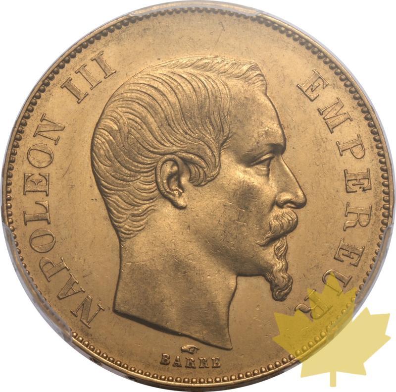 FRANCE-1855-A-50 FRANCS-NAPOLEON III-PCGS MS63 - 20241010103956_FRANCE-1885-A-50FRANCS-a.jpeg
