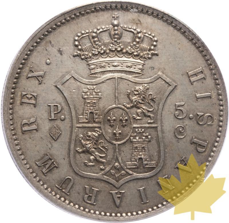 ESPAGNE-1874-5 PESETAS-CHARLES VII-PCGS SP63 - 20241010104707_ESPAGNE-1874-5PESETAS-r.jpeg