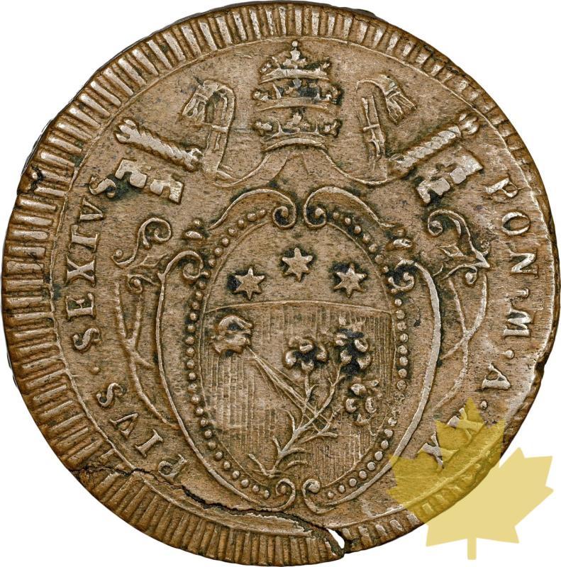 ITALIA-1794-2 BAIOCCHI-PIO VI-NGC AU55BN - 20241011145901_ITALIE-1794-2BAIOCCHI-a.jpeg