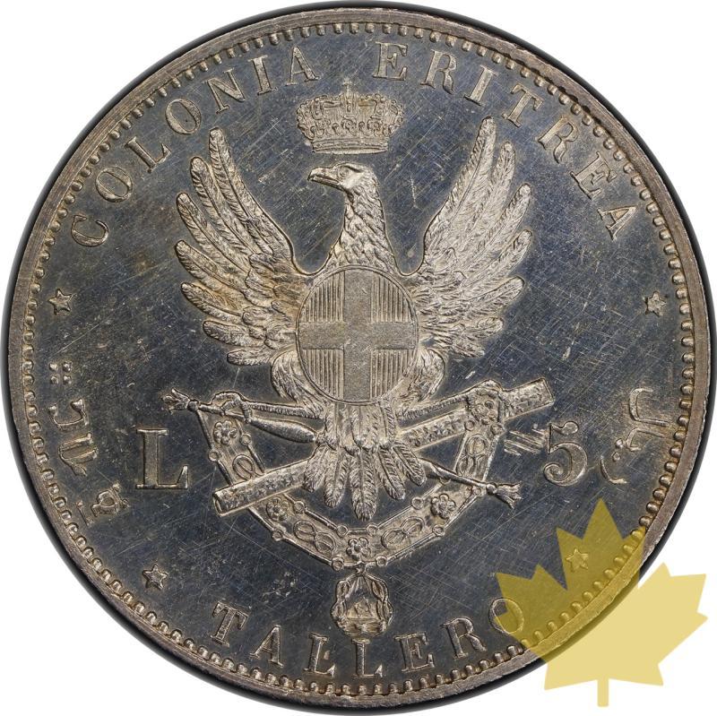 ERITHREE-1891-5 LIRE-UMBERTO I-PCGS PR61 - 20241011165642_ERITHREE-1891-5LIRE-r.jpeg