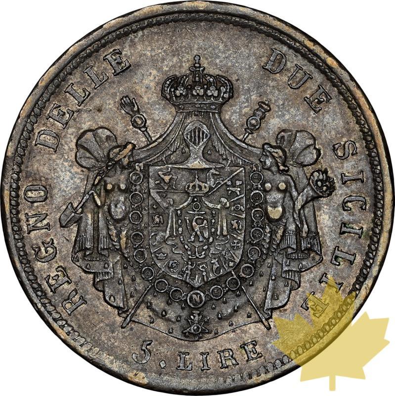 ITALIA-1813-5 LIRE-JOACHIM MURAT-NGC AU58 - 20241129160435_ITALIE-1813-5LIRE-JOACHIM-R.jpeg
