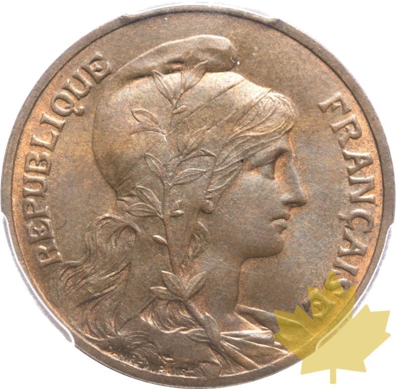 FRANCE-1898-10 CENTIMES-DANIEL-DUPUIS-PCGS MS65BN - 20241129164413_FRANCE-1898-10CENT-a.jpeg