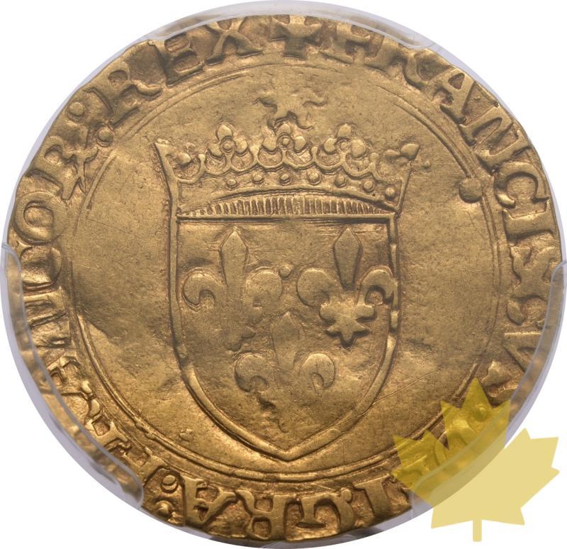 FRANCE-1515-1547-ECU D'OR-FRANCOIS I-PCGS XF45 - 20241204114856_FRANCE-1515-ECUDOR-a.jpeg