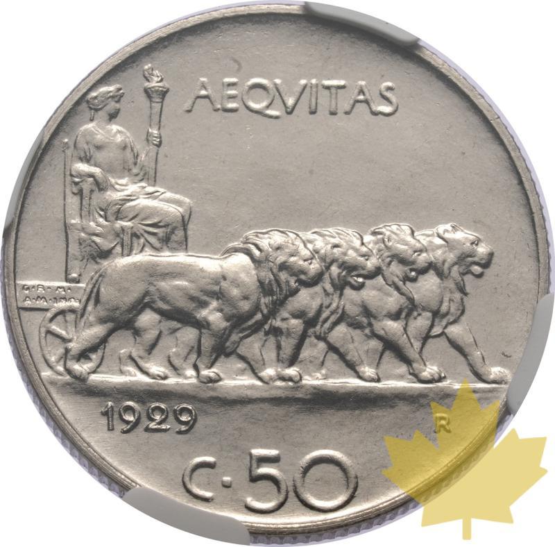ITALIA-1929R-50 CENTESIMI-VITTORIO EMANUELE III-NGC MS65 - 20241205143646_ITALIE-1929R-50CENTESIMI-r.jpeg