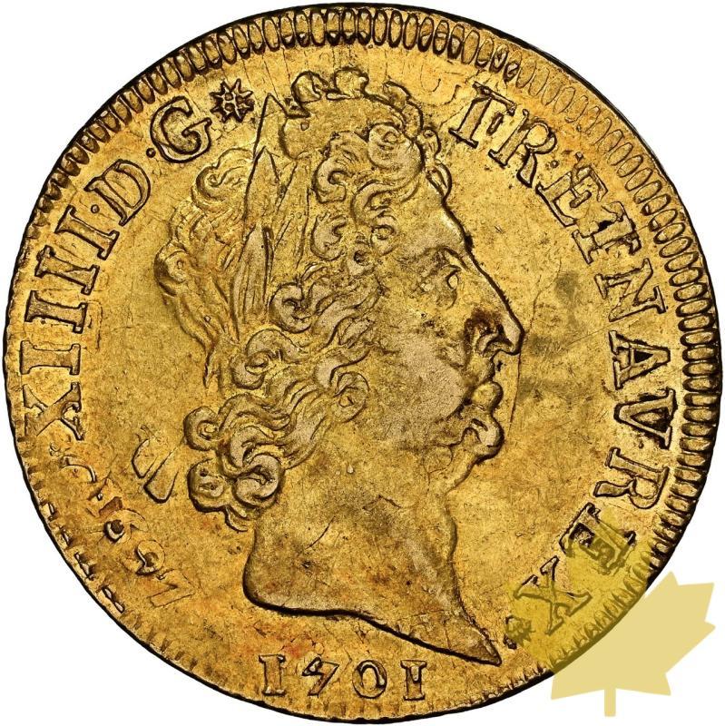 FRANCE-1701A-2 LOUIS D'OR-LUIGI XIV-NGC AU58 - 20241205150200_FRANCE-1701A-2LOUIS-a.jpeg