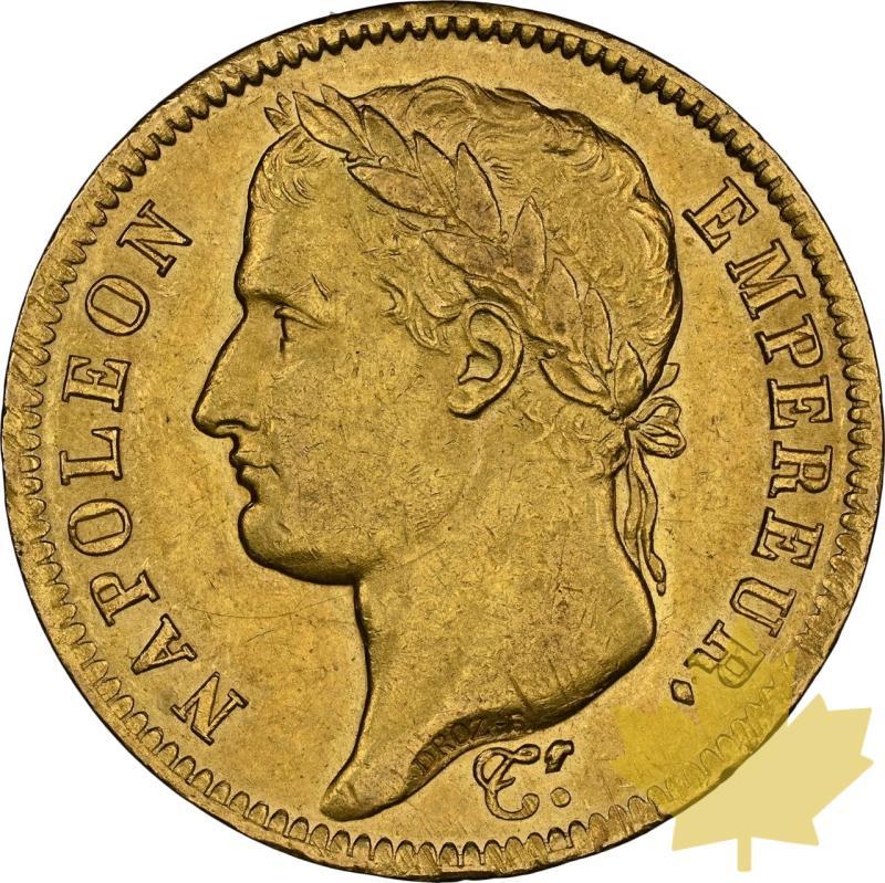 FRANCE-1811A-40 FRANCS-NAPOLEON I-NGC AU58 - 20241205151032_FRANCE-1811A-40FRANCS-NAP-a.jpeg