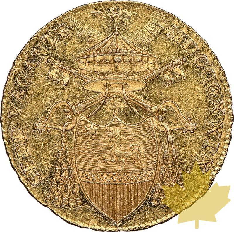ITALIA-1829B-DOPPIA-SEDE VACANTE-NGC AU58 - 20250110161038_Papal-states-1829B-DOPPIA-r.jpeg