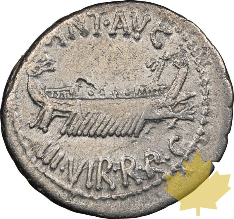 ROMAN IMPERATORIAL-30 BC-DENARIUS-MARC ANTONY-NGC VF - 20250113132354_ROMAN-30BC-DENARIUS-a.jpeg
