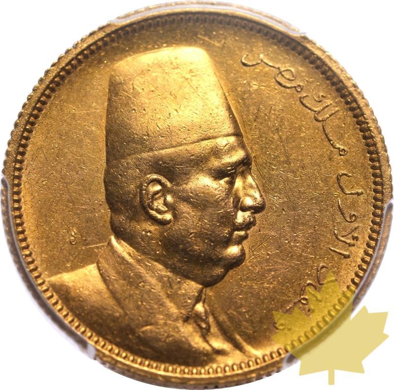 EGITTO-1922-100 PIASTRES-FUAD I-PCGS AU50 - 20250113164003_EGYPTHE-1922-100PIAS-a.jpeg