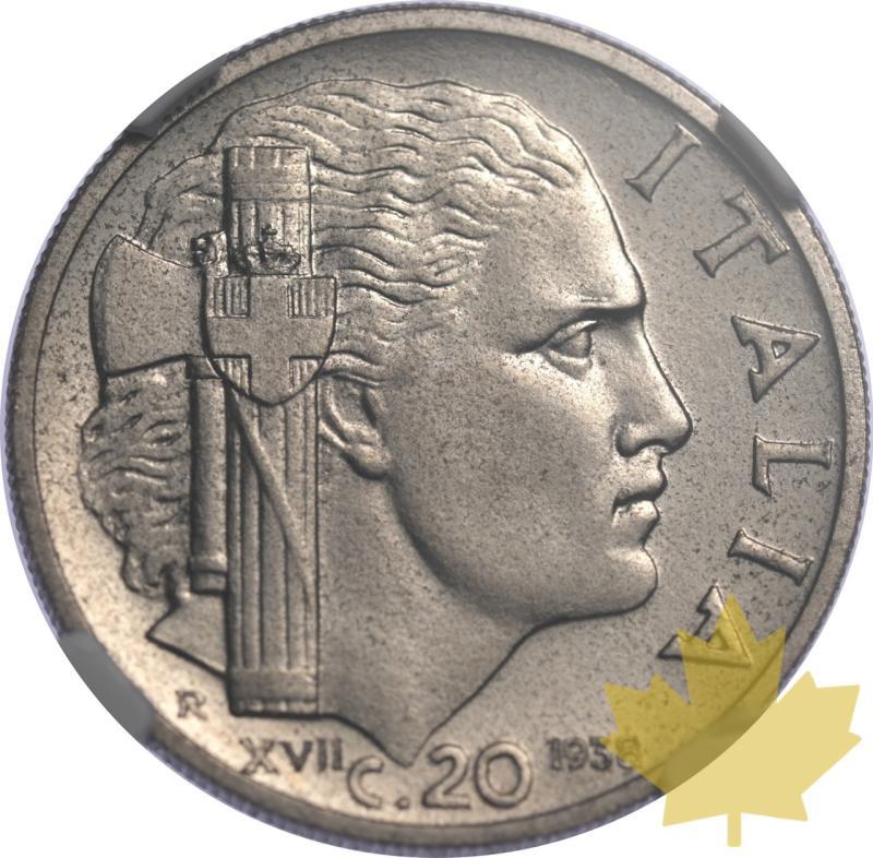 ITALIA-1938-R-20 CENTESIMI-VITTORIO EMANUELE III-NGC MS65 - 20250114094454_ITALIE-1938-R-20CENTESIMI-R.jpeg