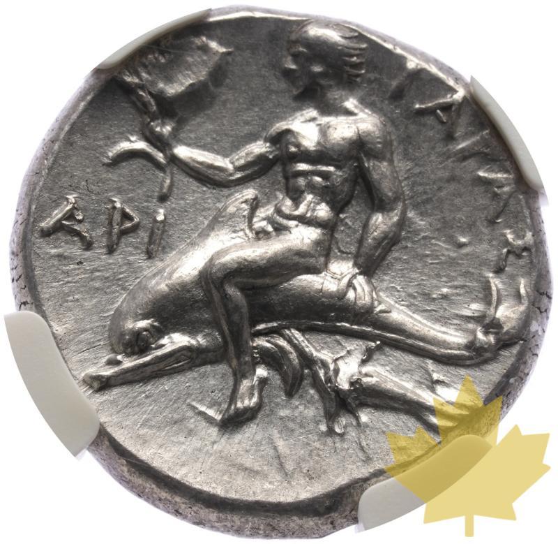 ITALIA-CALABRIA-TARAS-302-280 BC-DIDRACHM-NGC CH AU 4/5;4/5 - 20250114103405_ITALY-CALABRIA-302-280BC-R.jpeg