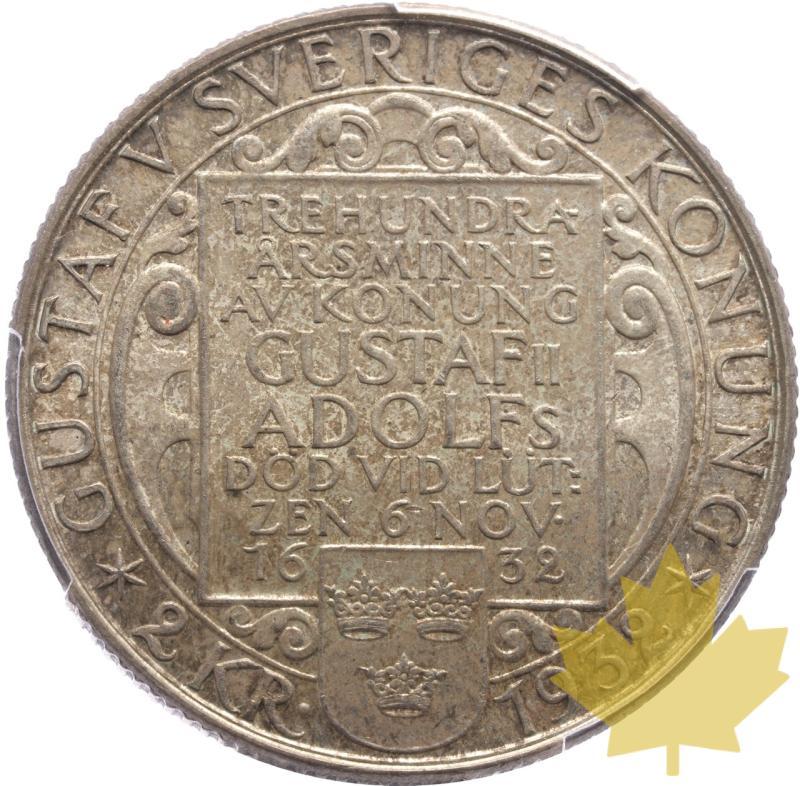 SVEZIA-1932-G-2 KRONOR-GUSTAF V-PCGS MS66 - 20250114105445_SUEDE-1932-G-2KRONOR-R.jpeg