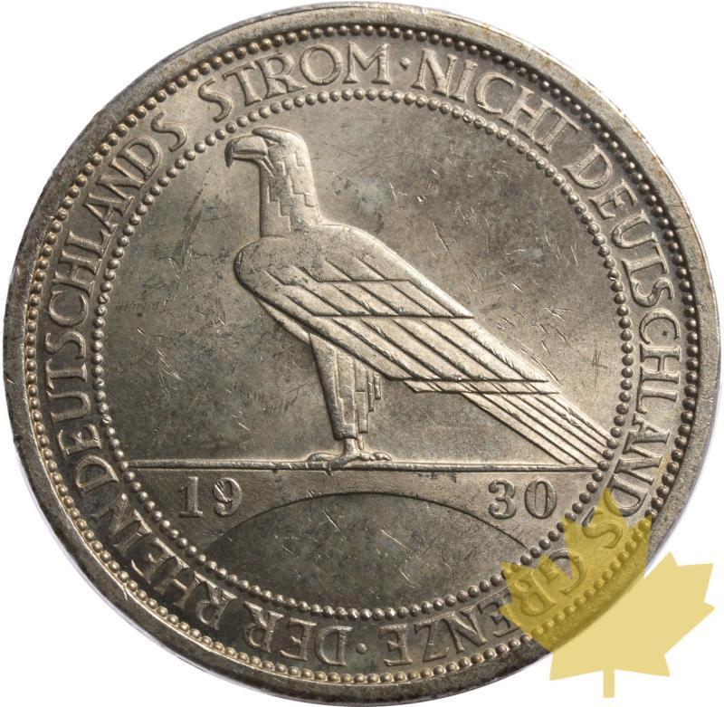 GERMANIA-1930-J-3 MARKS-PCGS MS63 - 20250114110309_ALLEMAGNE-1930-J-3MARKS-R.jpeg