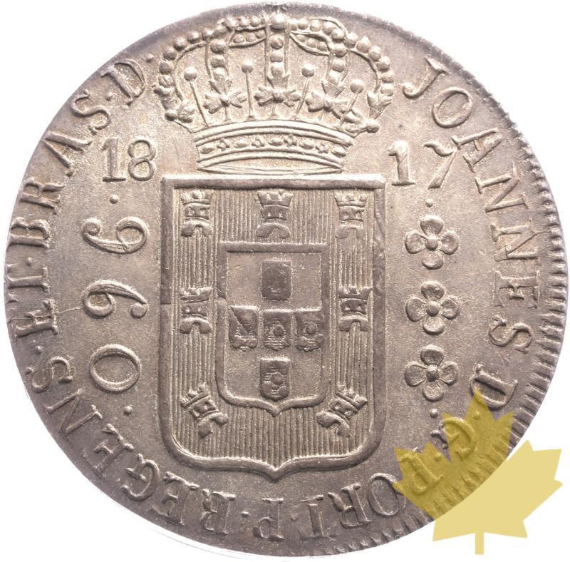 BRASILE-1817-R-960 REIS-JEAN VI-PCGS AU55 - 20250114135754_BRAZIL-1817-R-960REIS-A.jpeg