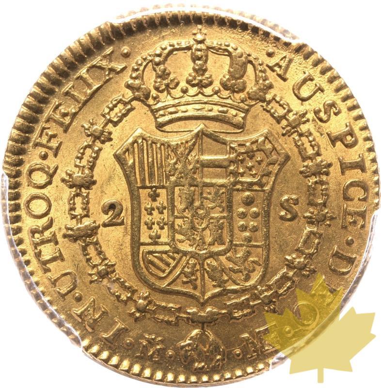 SPAGNA-1800-M-MR-2 ESCUDOS-CARLOS IV-PCGS AU55 - 20250114140011_SPAIN-1800-M-MR-2ESCUDOS-R.jpeg
