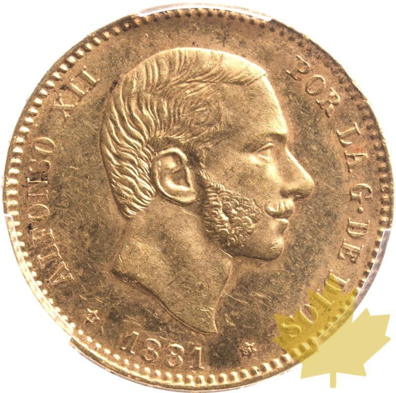 SPAGNA-1881-MS-M-25 PESETAS-ALFONSO XII-PCGS MS62 - 20250114140136_ESPAGNE-1881-25PESETAS-A.jpeg