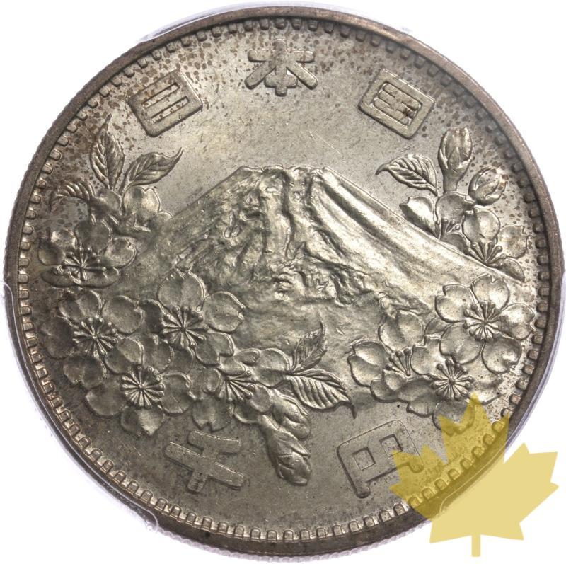 GIAPPONE-1964-1000 YEN-SHOWA-PCGS MS66 - 20250114140654_JAPON-1964-1000YEN-SHOWA-a.jpeg
