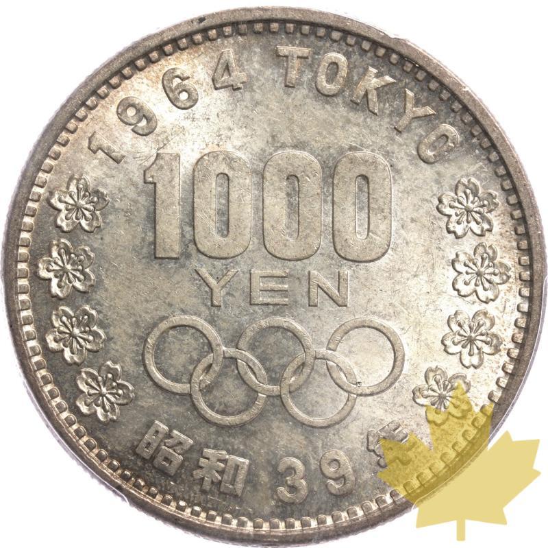 GIAPPONE-1964-1000 YEN-SHOWA-PCGS MS66 - 20250114140654_JAPON-1964-1000YEN-SHOWA-r.jpeg