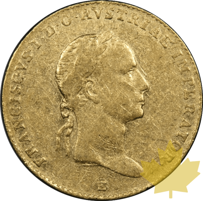 AUSTRIA-1833-E-DUCAT-FRANCIS I-PCGS XF40 - 20250218085512_AUSTRIA-1833-E-DUCAT-a.png